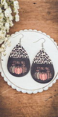 Beautiful Fall Ya'll Drop Earrings