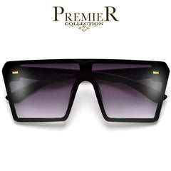 Premier Collection-Oversized Flat Top Show Stopping Sunnies